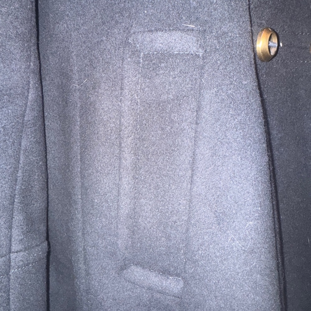 Marc By Marc Jacobs Winter Wool Double-Breasted Pea Coat, M - Picture 6 of 10